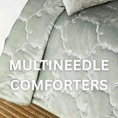 Multi-Needle Comforters
