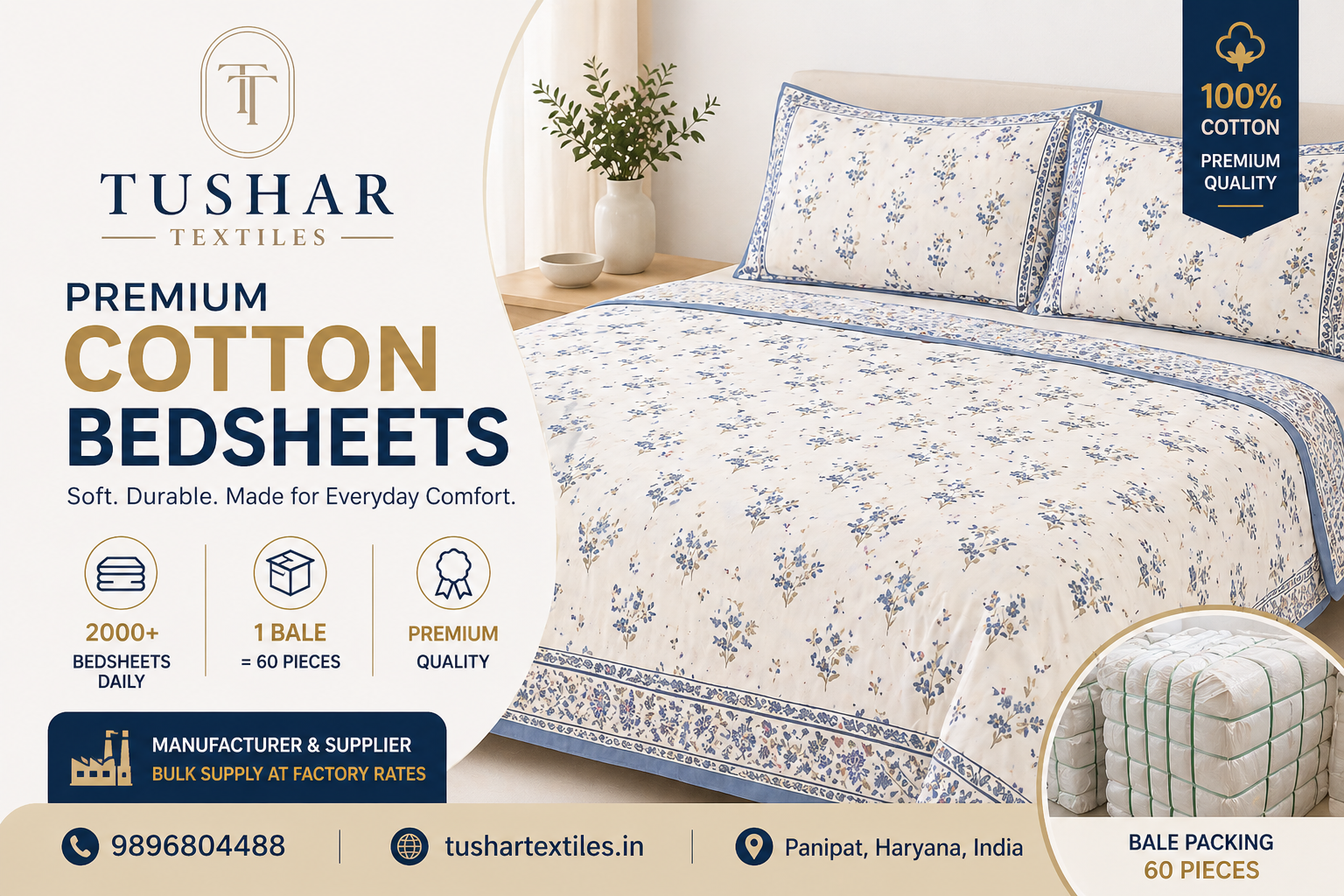 Cotton Bed Sheets